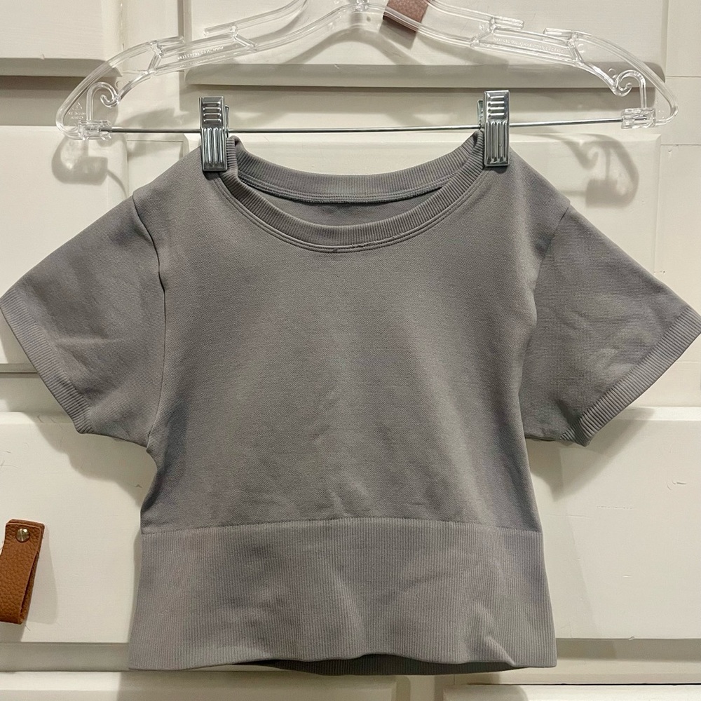 Aerie OFFLINE seamless crop shirt